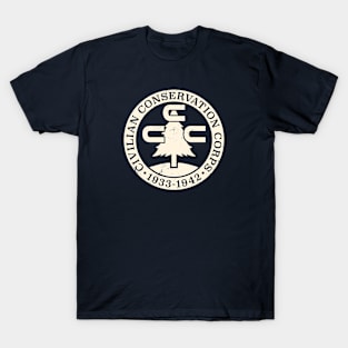 Civilian Conservation Corps - Circle Tree Badge T-Shirt